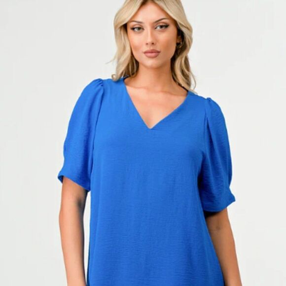 Pixi & Ivy BRANDY DRESS INDIGO BLUE - Picture 1 of 4